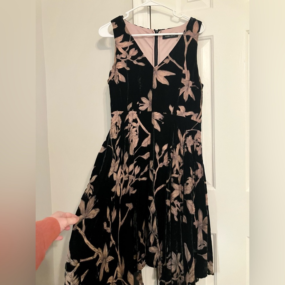 Ivanka Trump Velvet Cocktail Dress, size 10